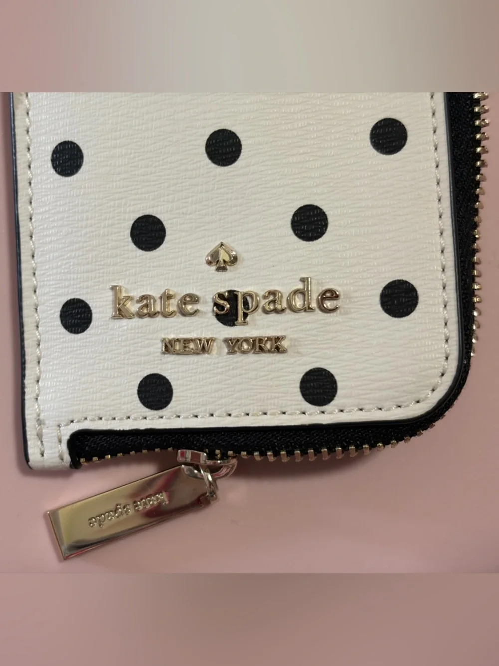 kate spade Polka Dot Minnie Ear Wallet - Picture 5 of 6